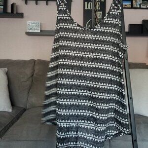 H&M Black and White Tank top